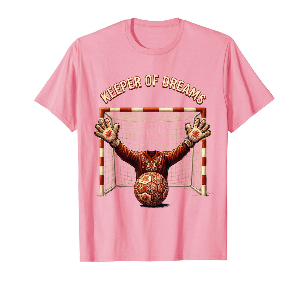 Keeper Dreams Soccer Goalkeeper T-Shirt - Graphic Print Men Women