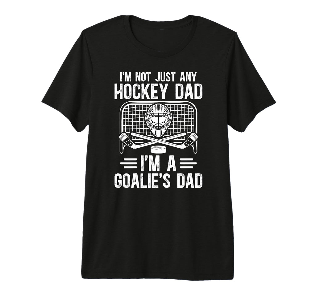 Mens Im Hockey Goalie Dad Hockey Keeper T-Shirt - Trendy Graphic Men Women
