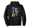 11Th Birthday Soccer Player Football Hoodie - Minimalist Print Men Women