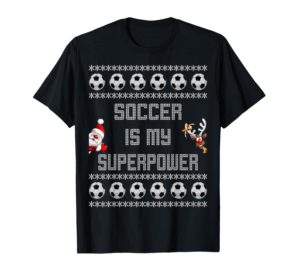Soccer Is My Superpower Ugly T-Shirt - Fun Novelty Design for Adults