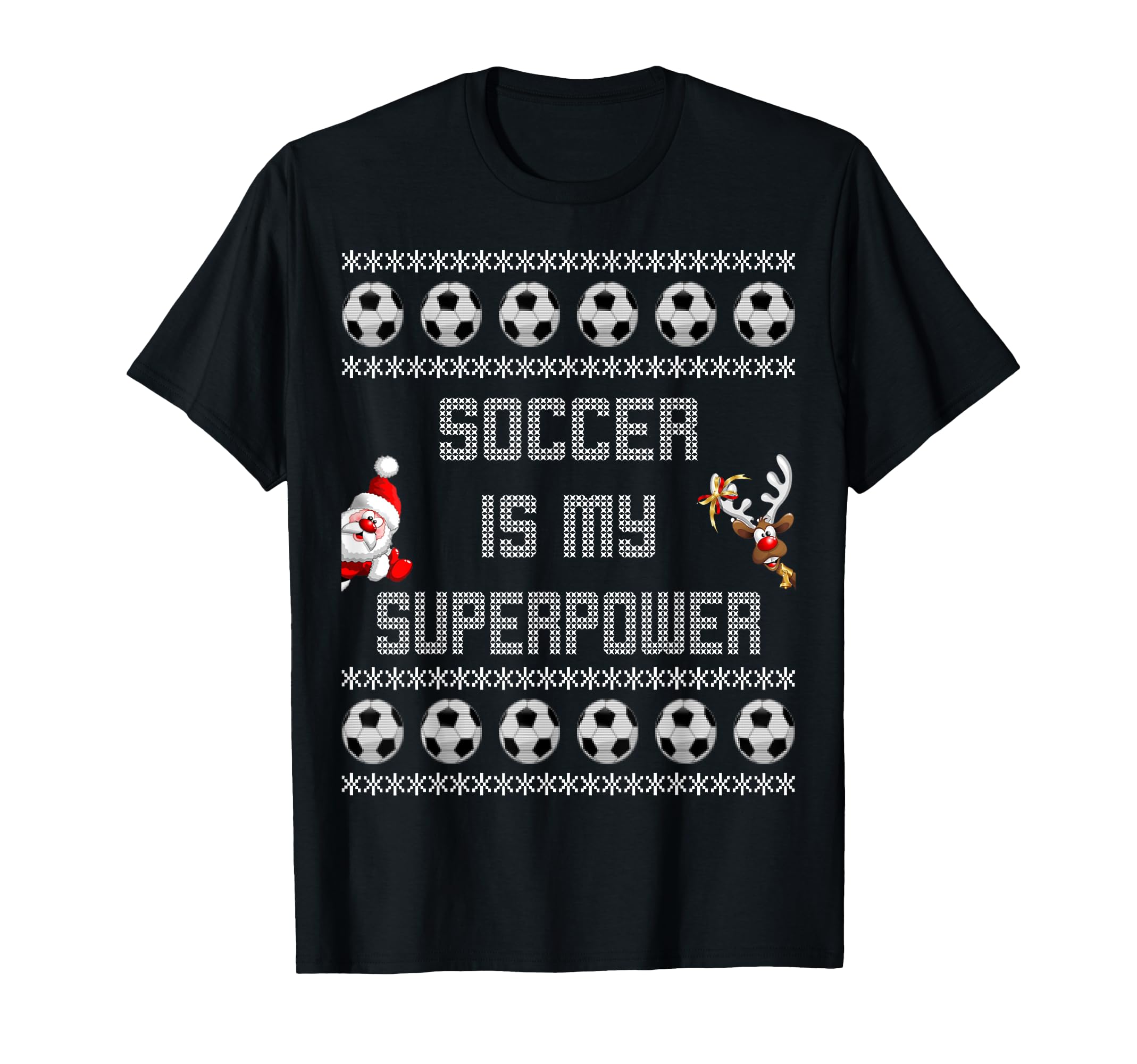 Soccer Is My Superpower Ugly T-Shirt - Fun Novelty Design for Adults