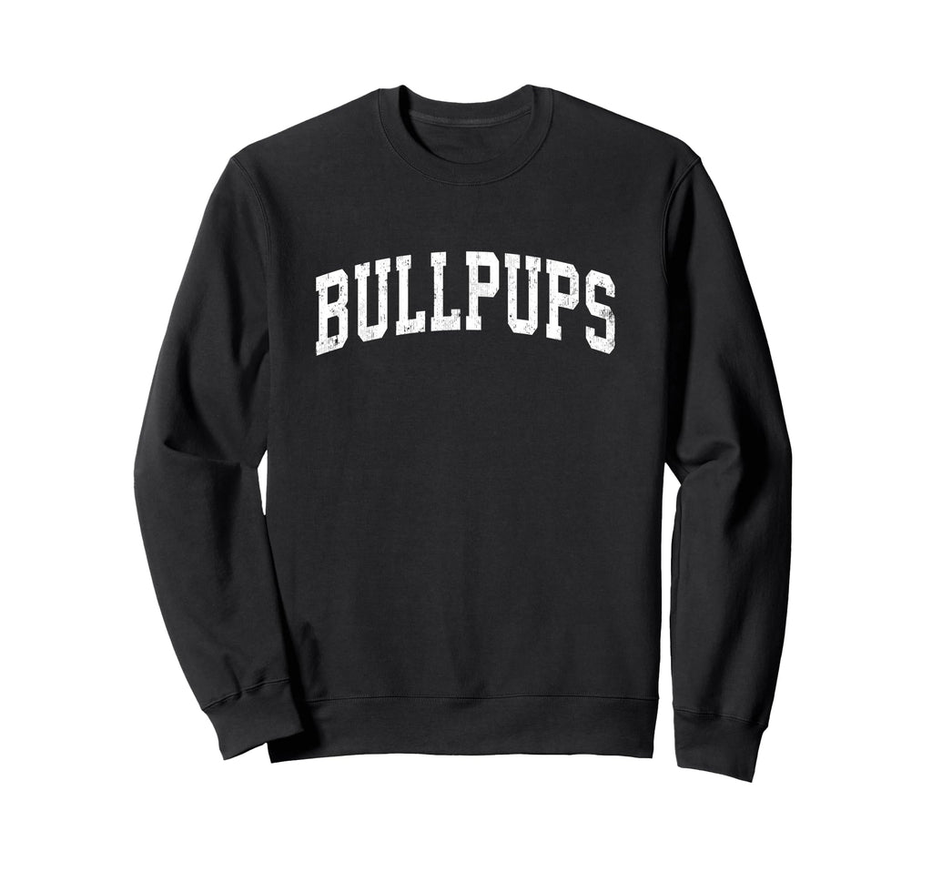 Bullpups Mascot Athletic Sports Sweatshirt - Streetwear Style Men Women