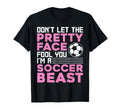 Soccer Teen Soccer Lover Player Sports T-Shirt - Minimalist Print Unisex