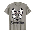 Soccer Mom Coquette Bow Soccer Lovers T-Shirt - Fun Novelty Design Unisex