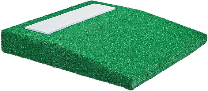 VEVOR Pitching Mound, Baseball Game Mound, Indoor/Outdoor Pitching Practice and Training Equipment, Softball Pitching Aids with Antifade Turf and Pitching Rubber