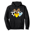 Softball Volleyball Soccer Heart Funny Hoodie - Streetwear Style Men Women
