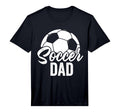 Mens Soccer Dad Soccer Football Player T-Shirt - Aesthetic Graphic Unisex
