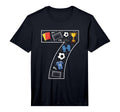 Mens 7Th Birthday 7 Year Old T-Shirt - Aesthetic Graphic for Adults