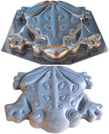 SvitMolds Concrete Mold DIY Frog Stepping Stone Mould Concrete Cement Mould ABC Plastic Toad Animal Garden and Yard Decor Garden Path Walkway (1, S68)