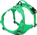 TRUE LOVE Adjustable No-Pull Dog Harness Reflective Pup Vest Harnesses Comfortable Control Brilliant Colors Truelove TLH5651(Grass Green,L)