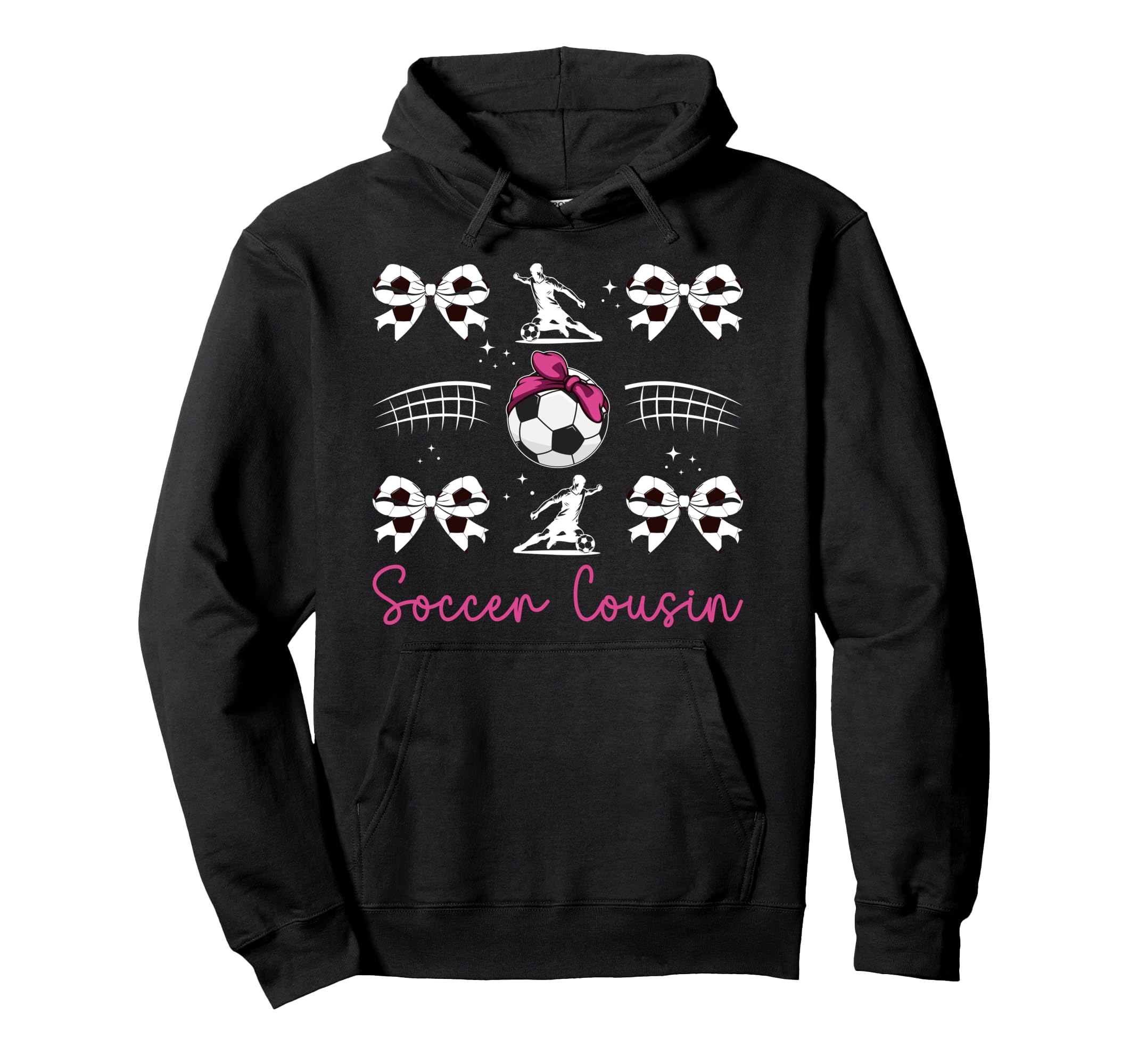 Soccer Cousin Soccer Player Cousin Hoodie - Fun Novelty Design Unisex