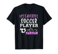 My Favorite Soccer Player Call Me Mawmaw T-Shirt - Trendy Graphic Unisex