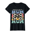 Soccer Mum Groovy Soccer Mum Mothers T-Shirt - Novelty Apparel Men Women