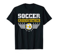 Mens Soccer Grandfather Soccer Player T-Shirt - Graphic Print for Adults
