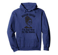 Soccer Sister Im Just Here Snacks Soccer Hoodie - Streetwear Style Unisex