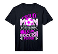 Mens Soccer Mom Soccer Player Mother T-Shirt - Unique Graphic Men Women