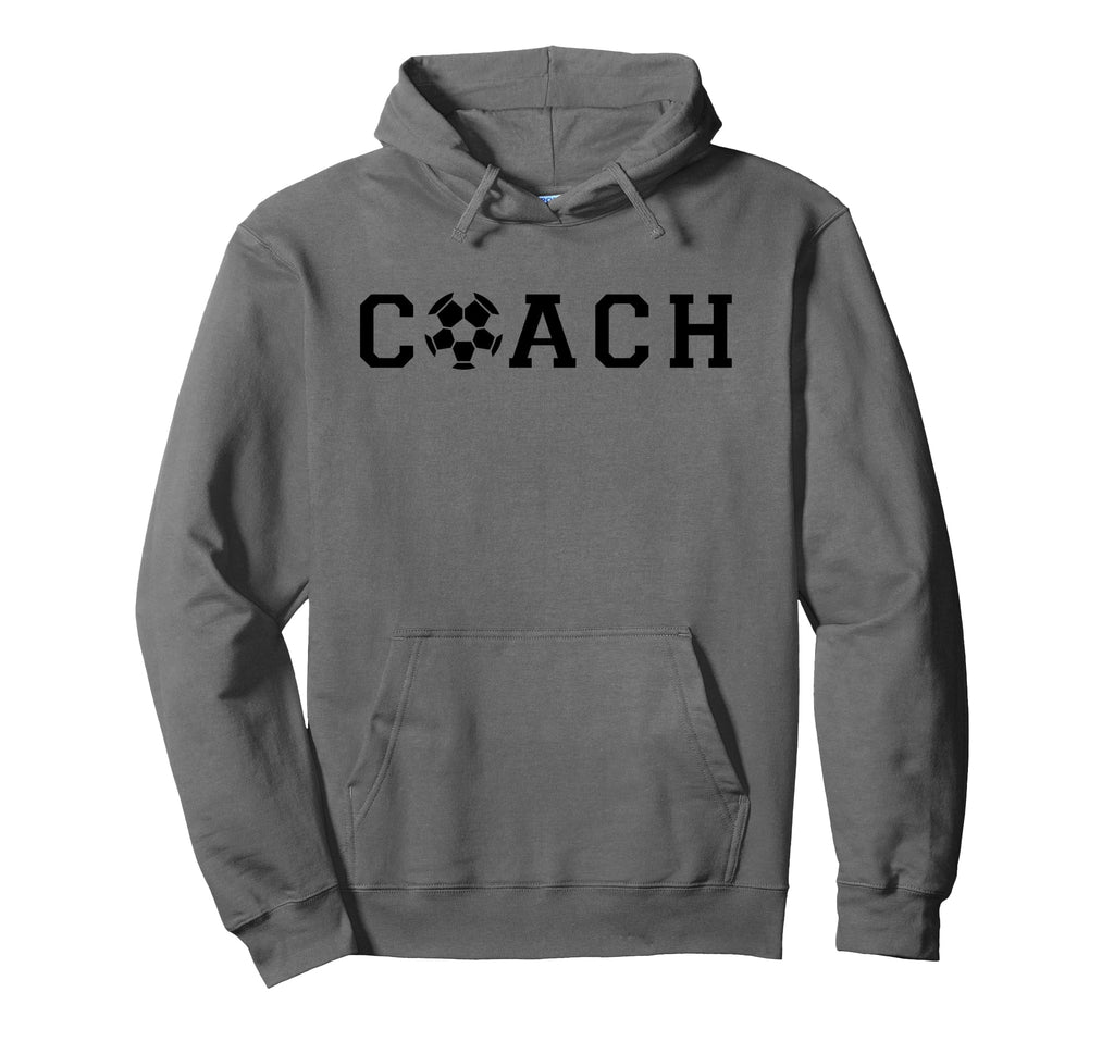 Soccer Coach Funny Football Trainer Hoodie - Minimalist Print for Adults