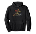 Soccer Player Drawing Team Sport Hoodie - Streetwear Style Men Women