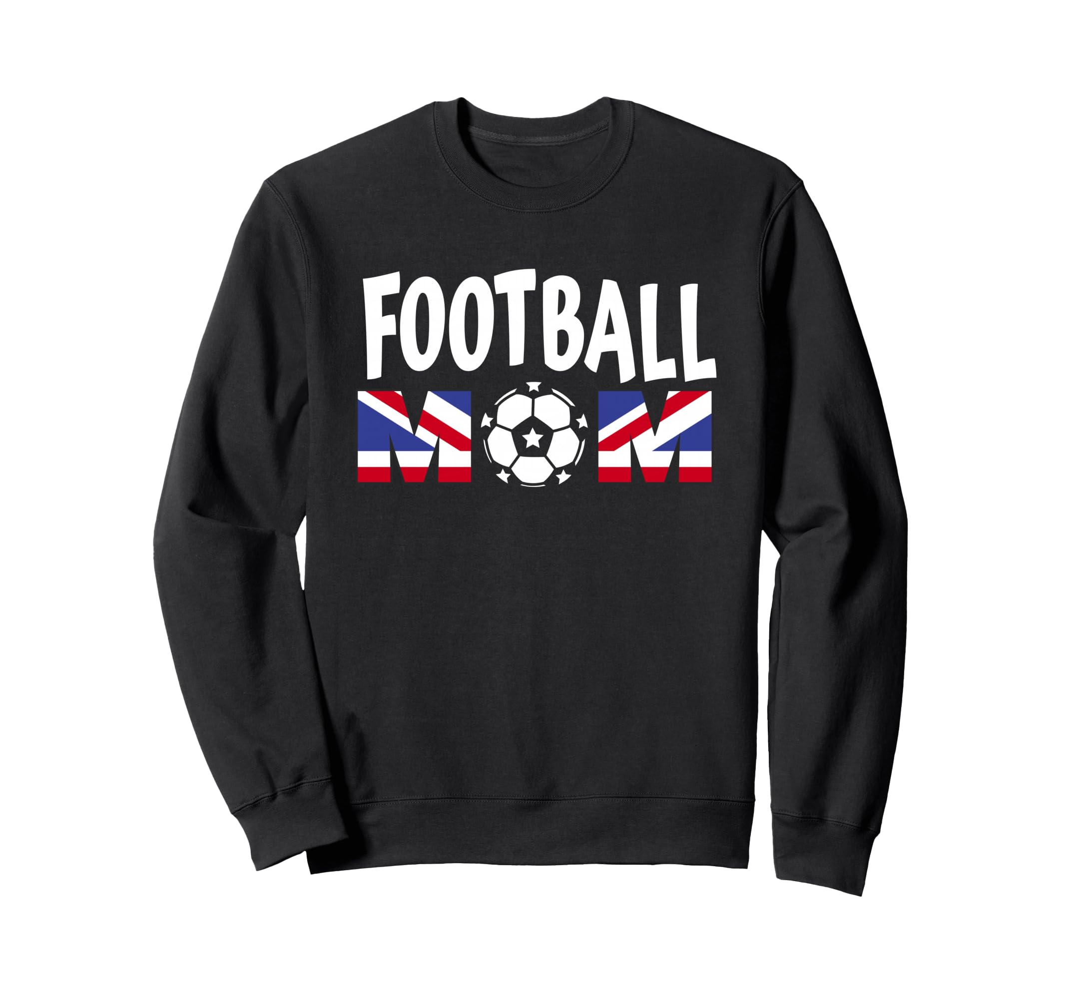 Football Mom Soccer Game Day Gift Sweatshirt - Trendy Graphic for Adults