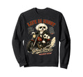 Maltese Motorbike Love Footbal Sweatshirt - Trendy Graphic Men Women