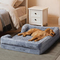 WNPETHOME Dog Beds for Large Sized Dogs, Washable Orthopedic Dog Couch Sofa Bed with Waterproof Lining & Non-Skid Bottom for Pet Sleeping