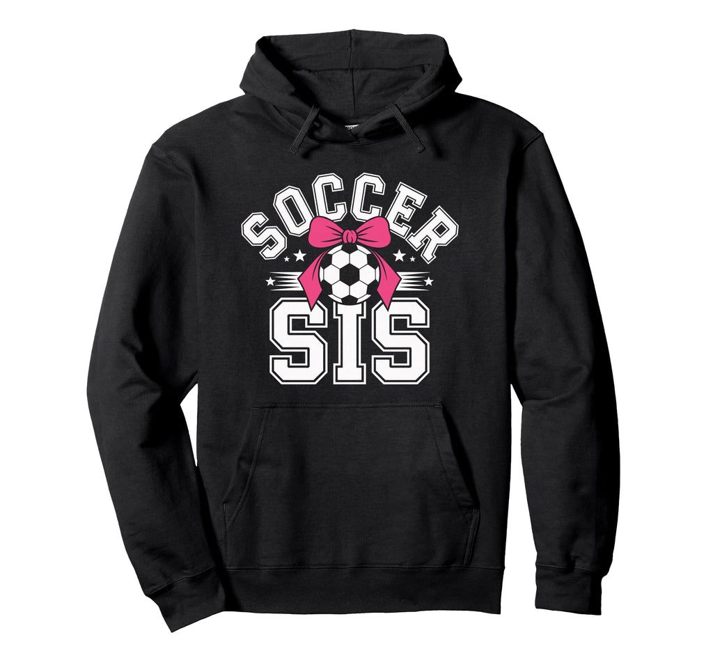 Soccer Sister Funny Coquette Bow Sport Hoodie - Streetwear Style Men Women