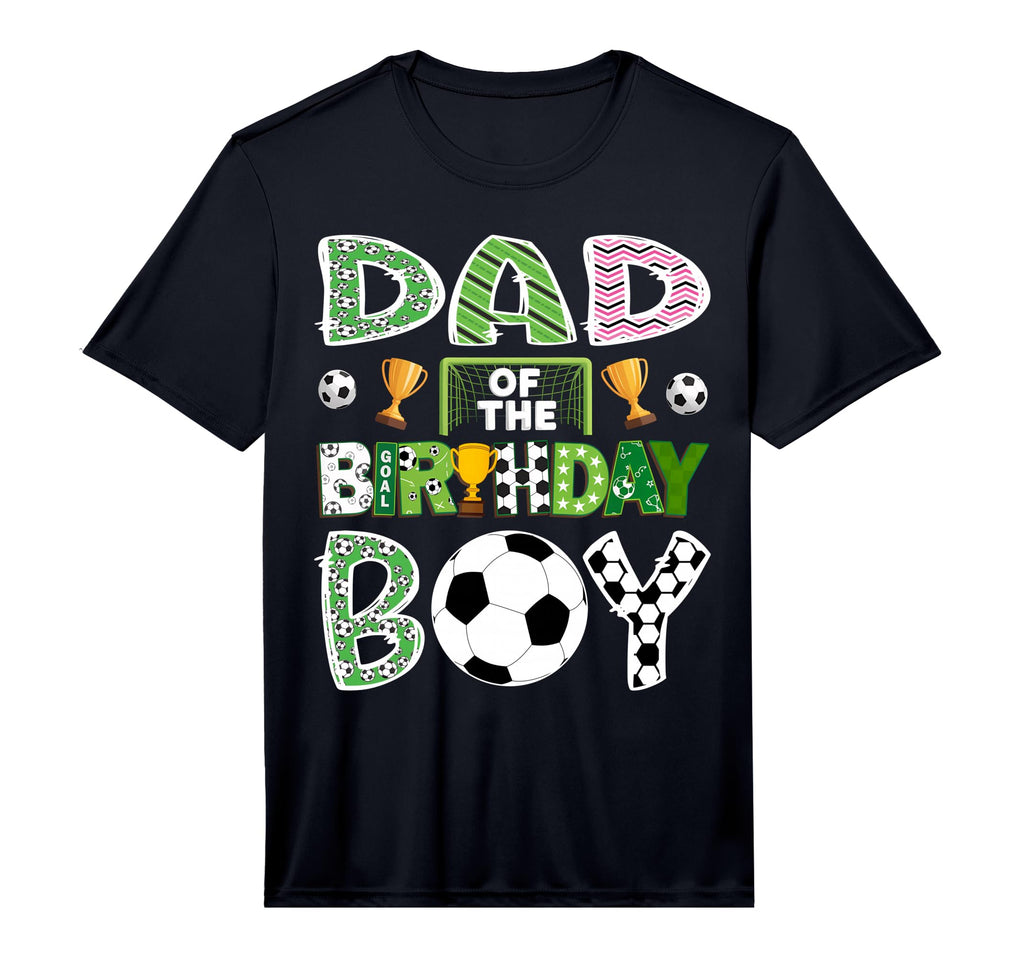 Dad Birthday Soccer Player Game Day T-Shirt - Casual Everyday Wear Unisex