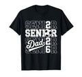 Proud Dad 2026 Senior Graduate Soccer T-Shirt - Custom Art Print Men Women