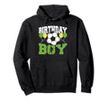Birthday Family Matching Soccer Birthday Hoodie - Graphic Print for Adults