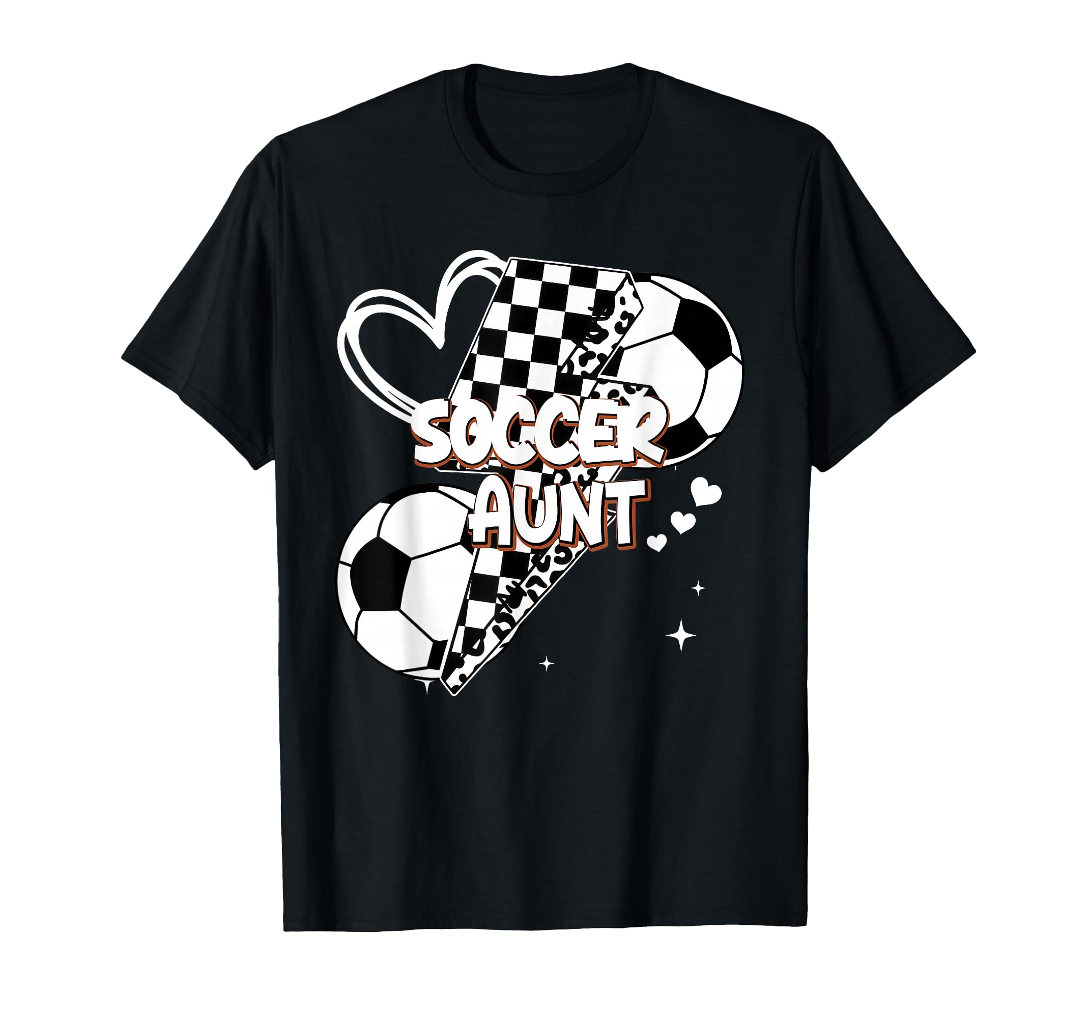 Soccer Aunt Proud Leopard T-Shirt - Custom Art Print Men Women
