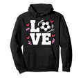 Soccer Player Love Beautiful Game Sports Hoodie - Minimalist Print Unisex