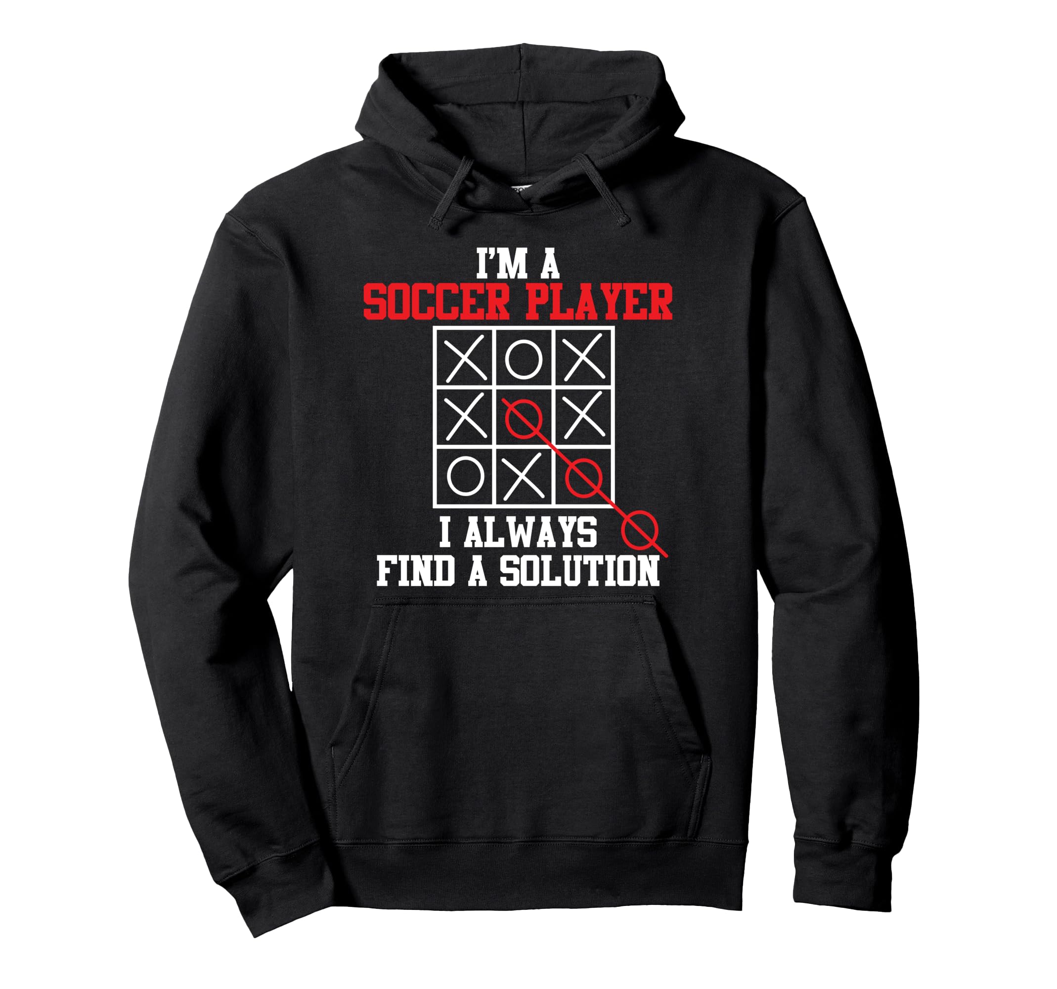 Im Soccer Player Sports Expert Football Coach Hoodie - Graphic Print Unisex