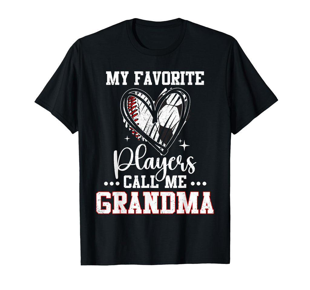 My Favorite Baseball Soccer Ball T-Shirt - Casual Everyday Wear Unisex