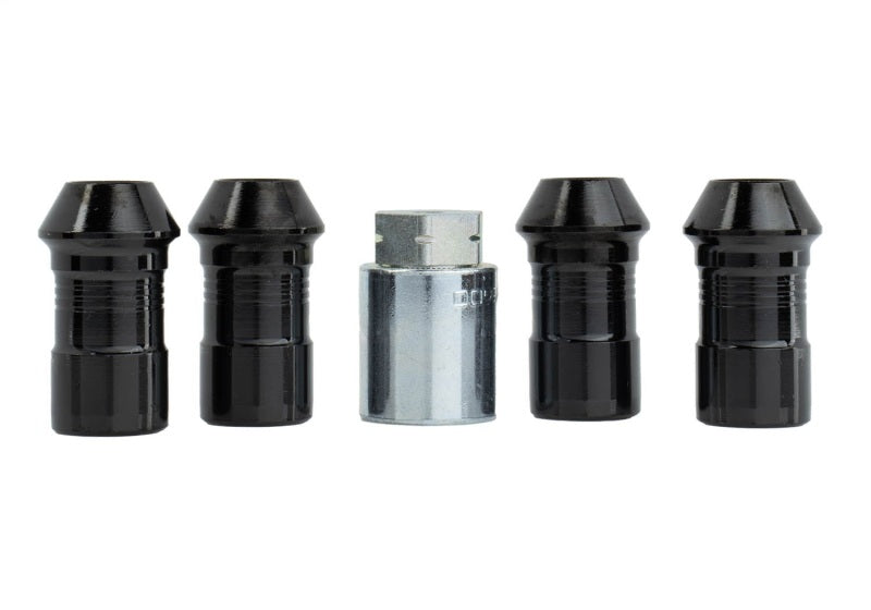 Ford Racing M14 x 1.5 Black Security Lug Nut Kit - Set of 4 M-1A043-A