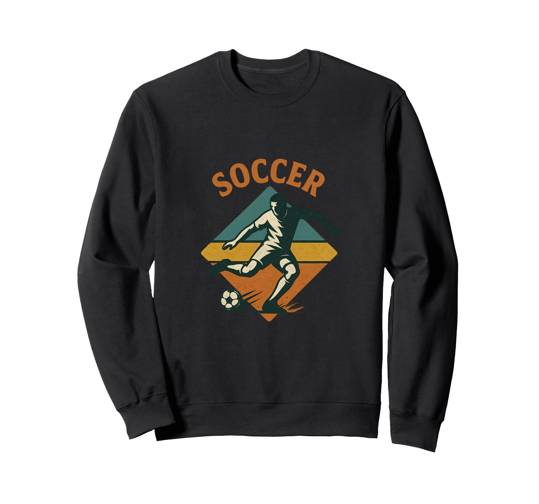 Soccer Player Kick Sweatshirt - Minimalist Print Unisex