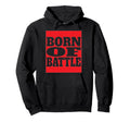 Born Battle Soccer 2026 Motivation Hoodie - Casual Everyday Wear Unisex