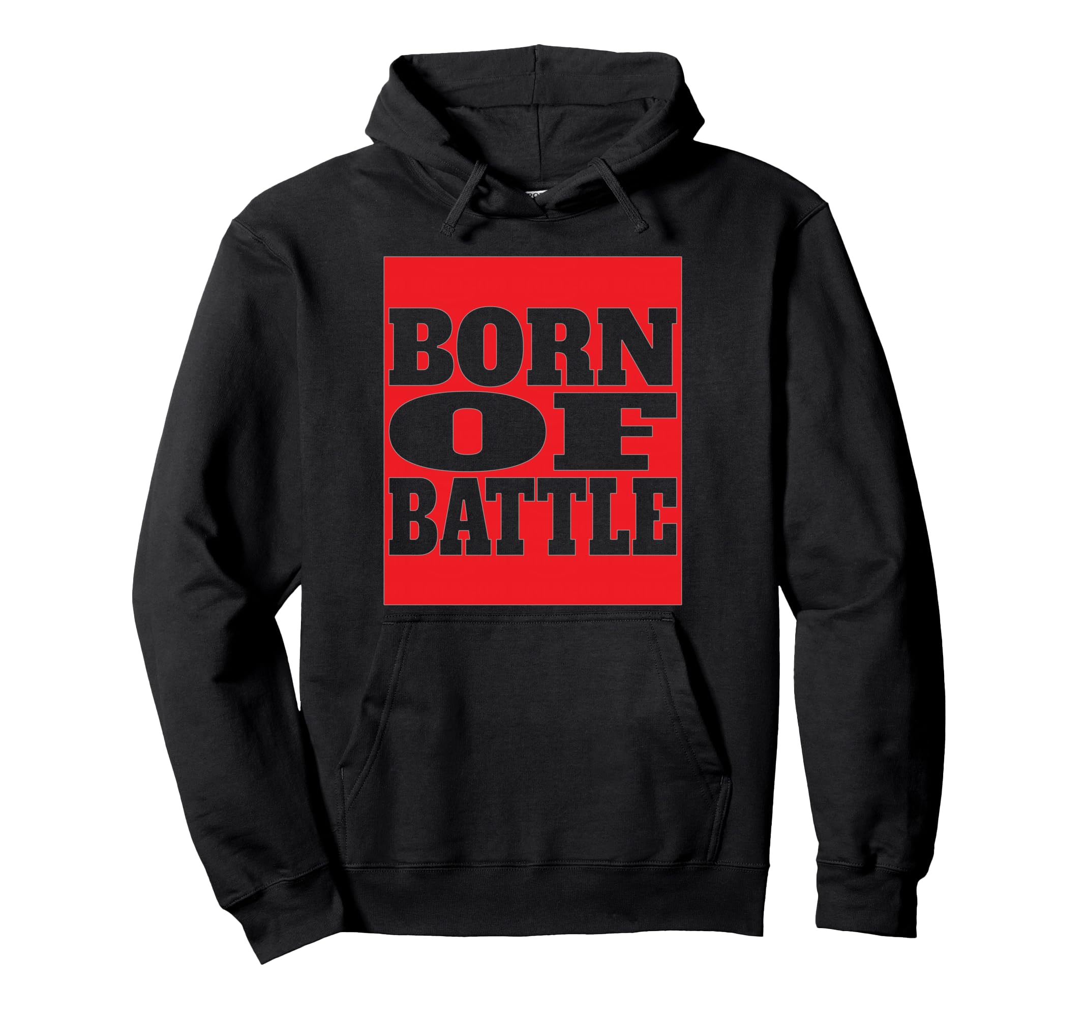 Born Battle Soccer 2026 Motivation Hoodie - Casual Everyday Wear Unisex
