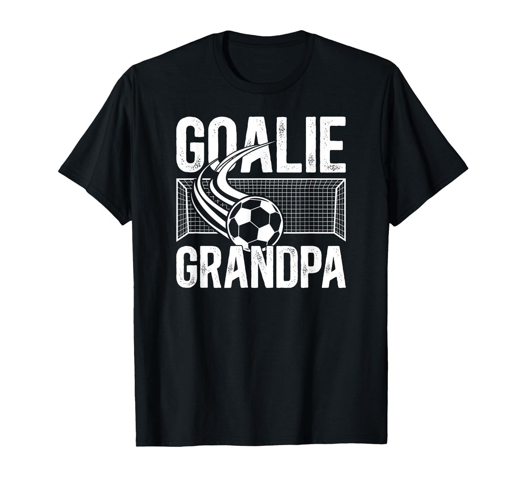 Soccer Goalie Grandpa Soccer Keeper T-Shirt - Aesthetic Graphic for Adults