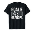 Soccer Goalie Grandpa Soccer Keeper T-Shirt - Aesthetic Graphic for Adults