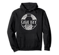 Soccer Game Day Sports Love Soccer Hoodie - Aesthetic Graphic Unisex
