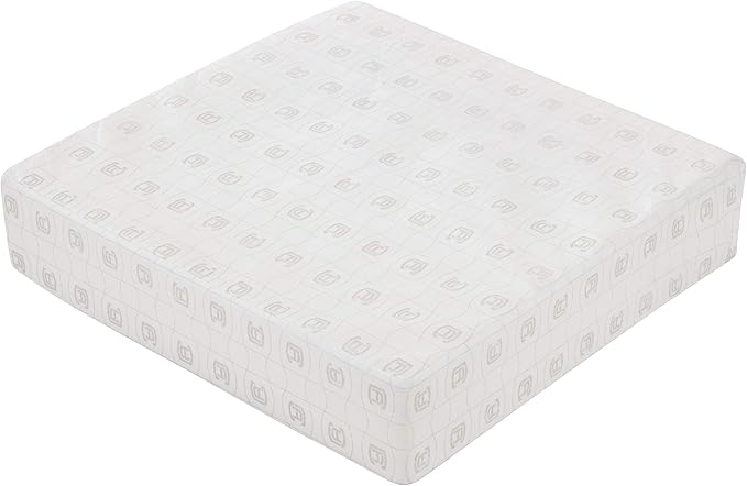 Classic Accessories Ravenna Water-Resistant 19 x 19 x 3 Inch Patio Seat Cushion, Mushroom, Chair Seat Cushion
