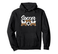 Soccer Mom Game Day Leopard Mothers Hoodie - Aesthetic Graphic for Adults