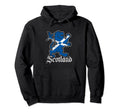 Scotland Flag Lion Football Scottish Hoodie - Aesthetic Graphic Men Women