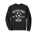 Soccer Mom Squad Gifts Hoodie - Graphic Print Unisex
