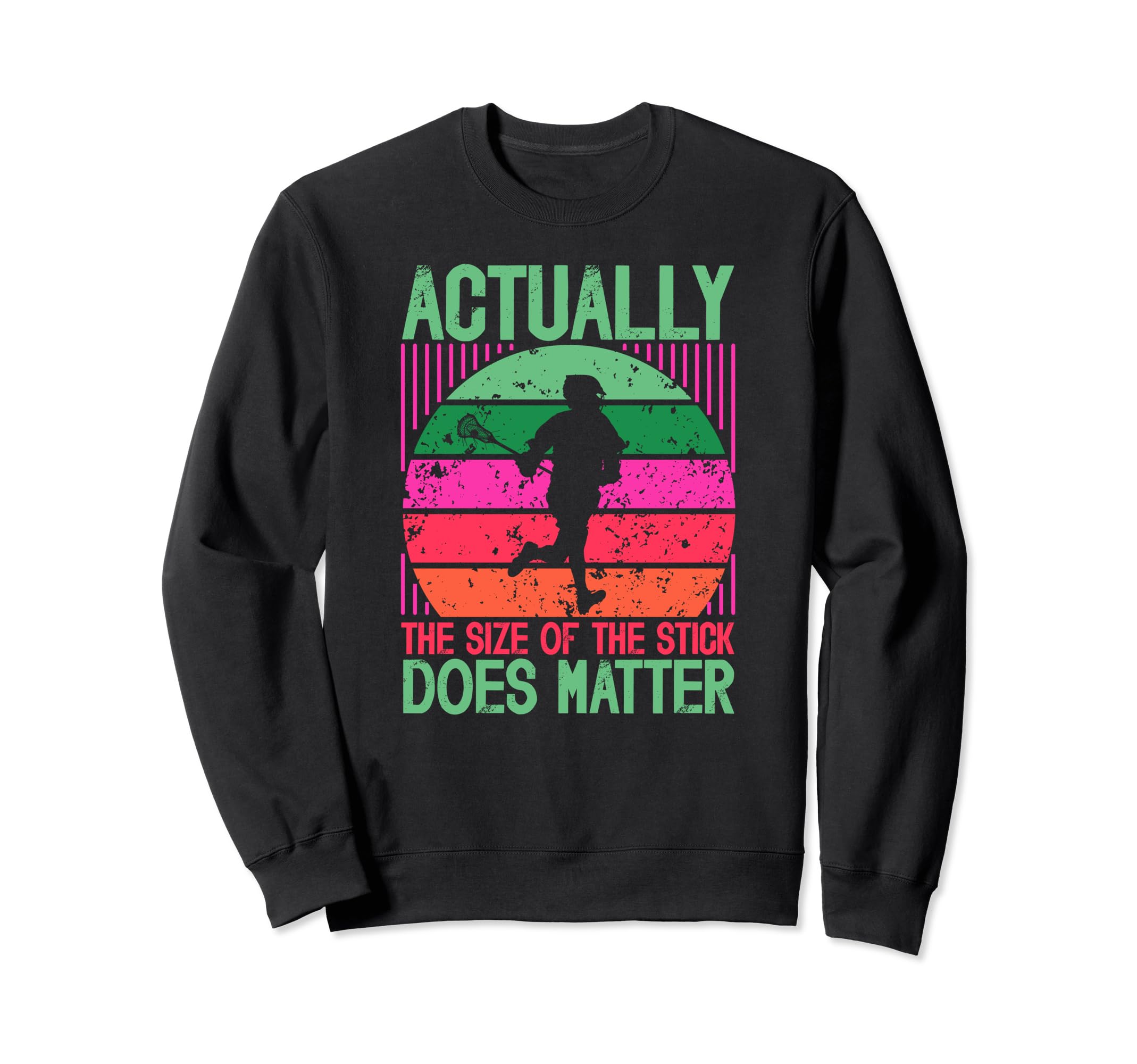 Lacrosse Goalkeeper Lacrosse Sweatshirt - Casual Everyday Wear Unisex
