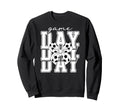 Game Day Soccer Coquette Soccer Game Sweatshirt - Graphic Print for Adults
