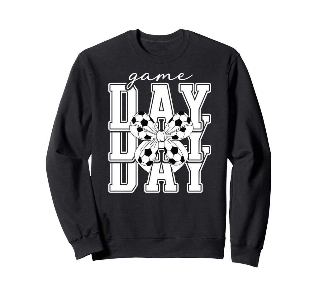 Game Day Soccer Coquette Soccer Sweatshirt - Streetwear Style for Adults