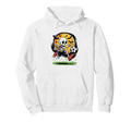 Soccer Football Halloween Skeleton Player Hoodie - Unique Graphic Unisex