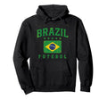 Brazil Gift Flag Brazilian Fan Samba Hoodie - Unique Graphic Men Women