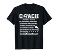Soccer Coach Definition Soccer T-Shirt - Casual Everyday Wear Men Women